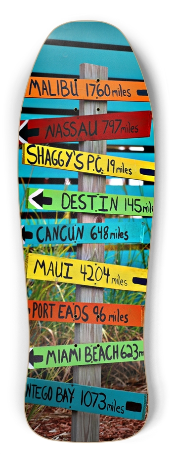 how far Skateboard Shredder Shape