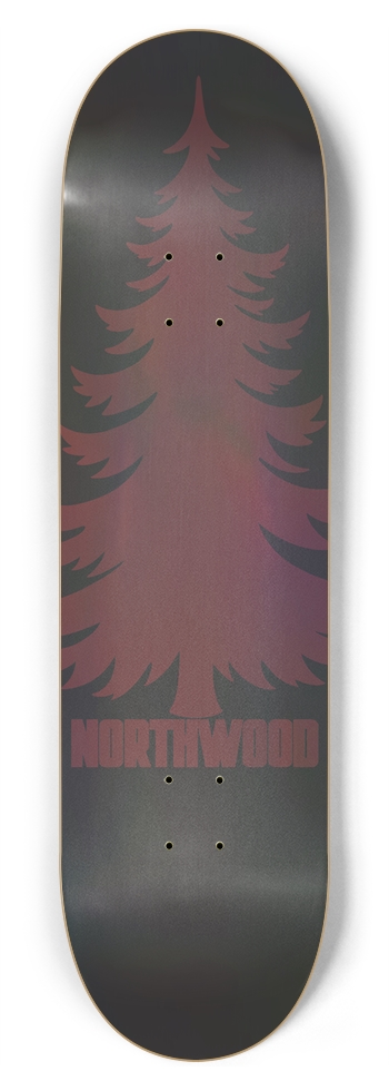 Holo Red Pine 8-3/4 8-3/4 Inch Skateboard