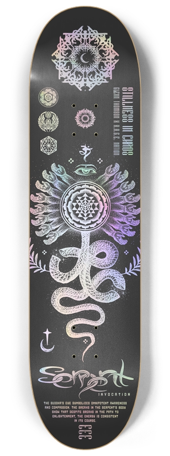 serpent board v2 - 8.25 8-1/4 Skateboard Deck