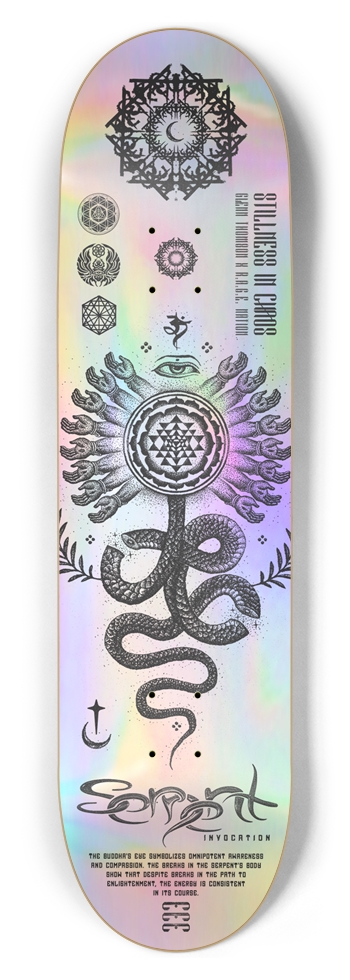holo 8.5 serpent 8-1/2 Skateboard Deck