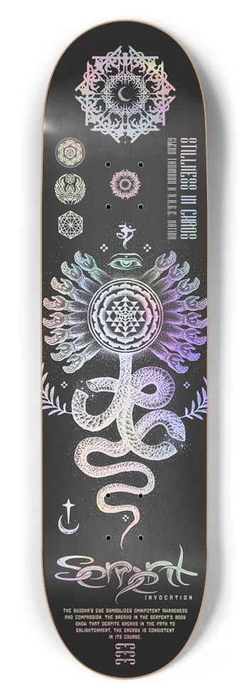 serpent holo v2 - 8.5 8-1/2 Skateboard Deck