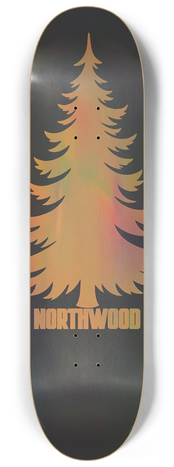 Holo Gold Pine 8-1/4 8-1/4 Skateboard Deck