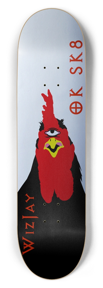 WizJay PRO Deck 8-1/2 Skateboard Deck