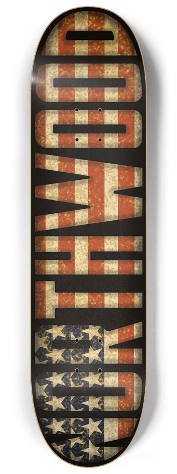 Ole Glory 8-1/4 8-1/4 Skateboard Deck