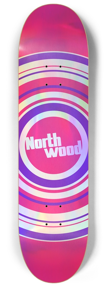 Holo Pink Cambium 8-1/4 8-1/4 Skateboard Deck