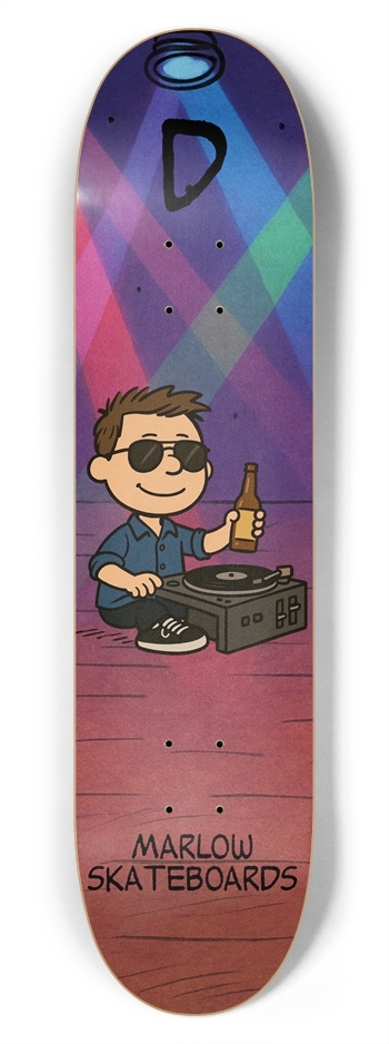 D Cartoon Deck 7-3/4 Skateboard Deck