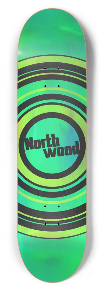 Holo Green Cambium 8-1/2 8-1/2 Skateboard Deck