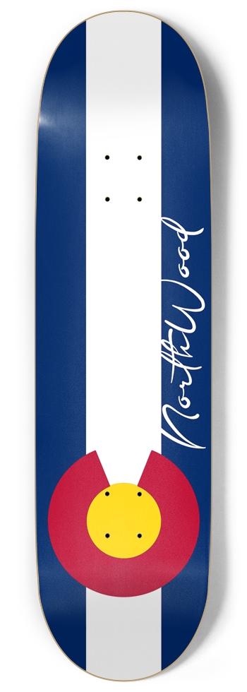 Colorado State Flag 9 9 Inch Skateboard