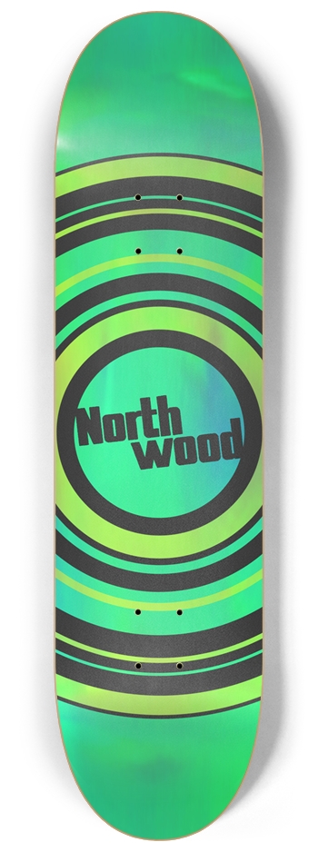 Holo Green Cambium 8-1/4 8-1/4 Skateboard Deck