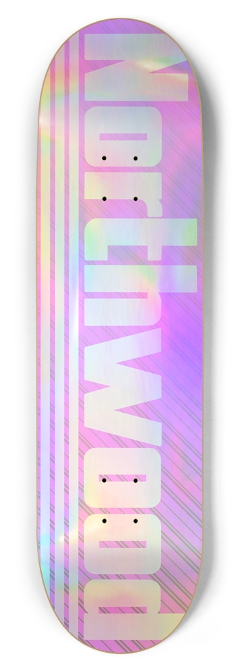 Holo Pink Alternate 8-3/4 8-3/4 Inch Skateboard