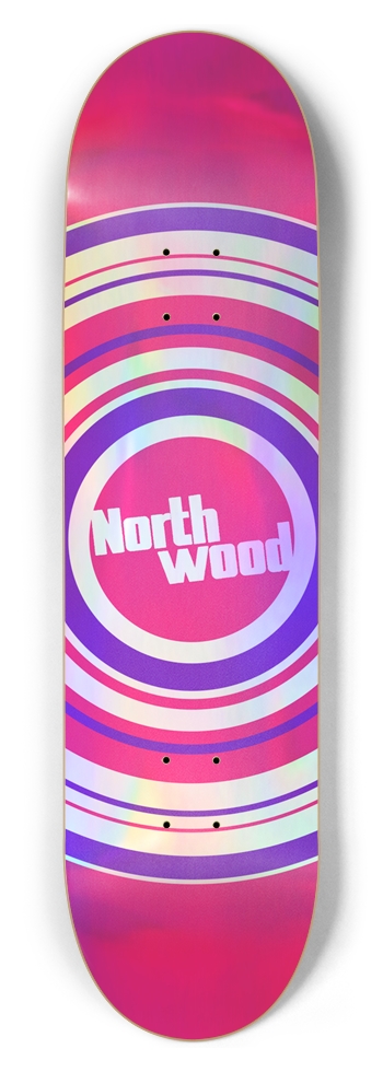 Holo Pink Cambium 8-1/2 8-1/2 Skateboard Deck