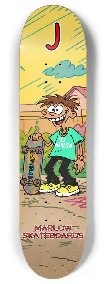 J Cul-de-Sac Deck 8 Inch Skateboard Deck