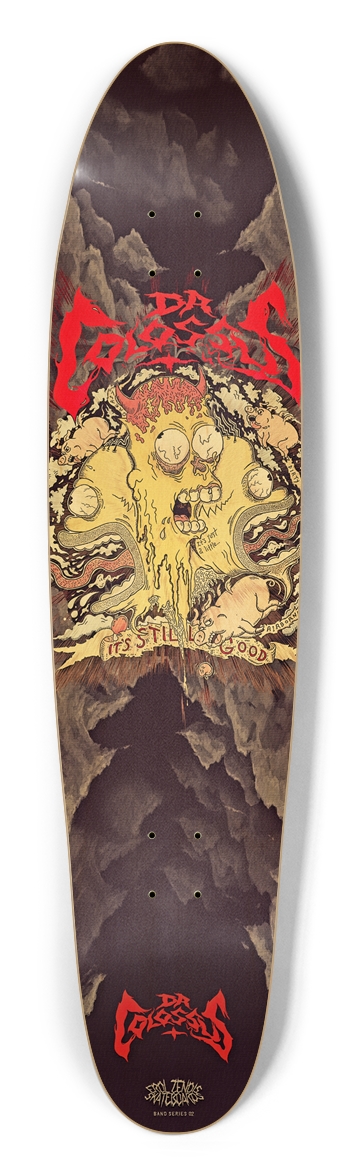 Erol Zendis - Band Series 02 - DR COLOSSUS Longboard Shape