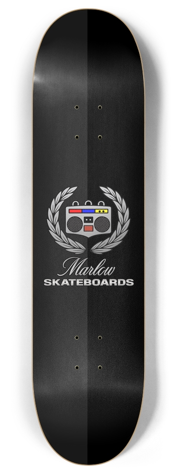 Luxury Deck (Black) 8 Inch Skateboard Deck