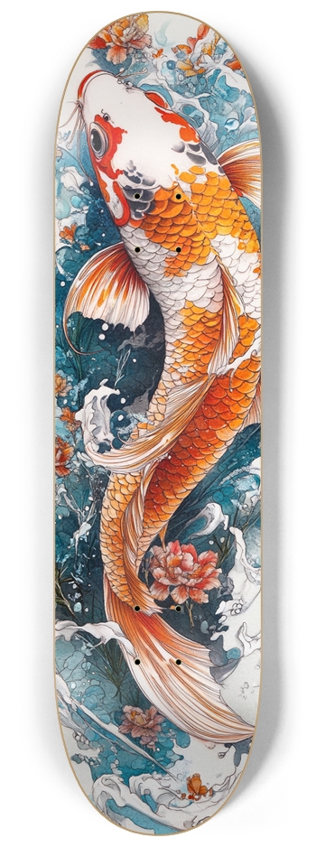 Koi 1 8-1/4 Skateboard Deck
