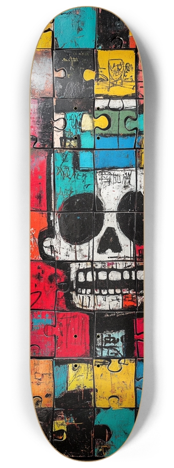 Puzzled 2 8-1/4 Skateboard Deck