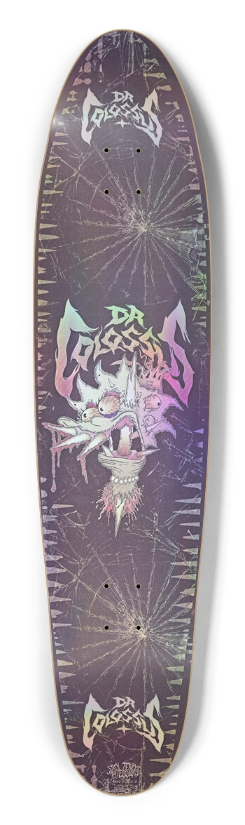 Erol Zendis - Band Series 01 (Holo) - DR COLOSSUS Longboard Shape