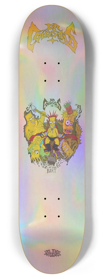 DR COLOSSUS - I AM FUTURE BART (HOLO) 8 Inch Skateboard Deck