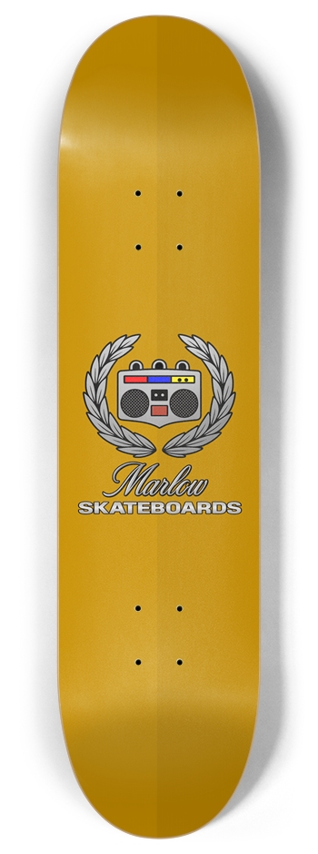Luxury Deck (Gold) 8 Inch Skateboard Deck