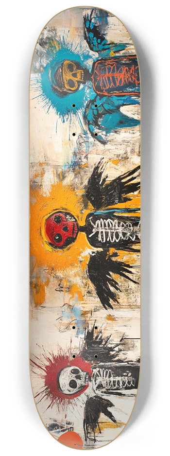 3 Angels 8-1/4 Skateboard Deck