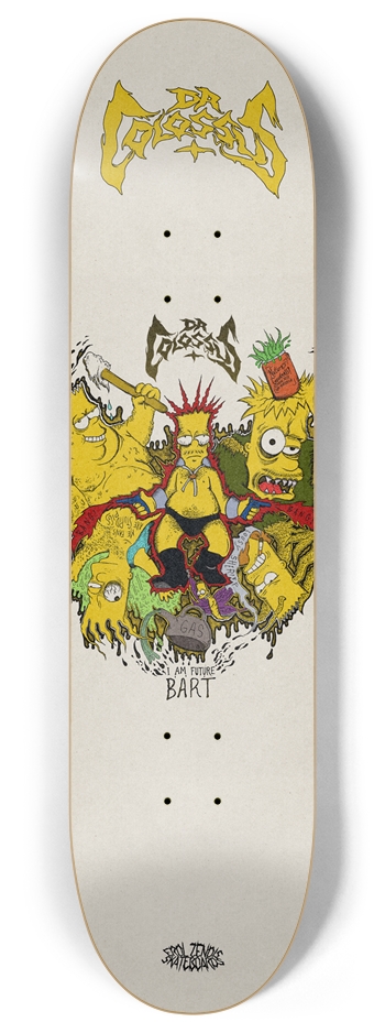 DR COLOSSUS - I AM FUTURE BART 8 Inch Skateboard Deck