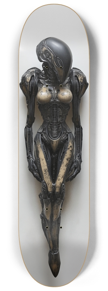 Alien Princess  8-1/4 Skateboard Deck