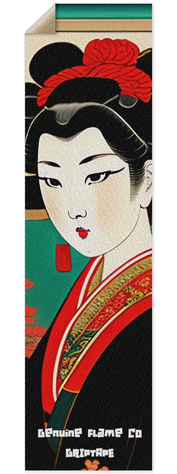 GENUINE FLAME CO Griptape CHI CHI 9 x 33 Inch Griptape