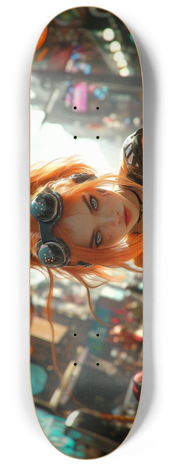 Orange 2 8-1/4 Skateboard Deck