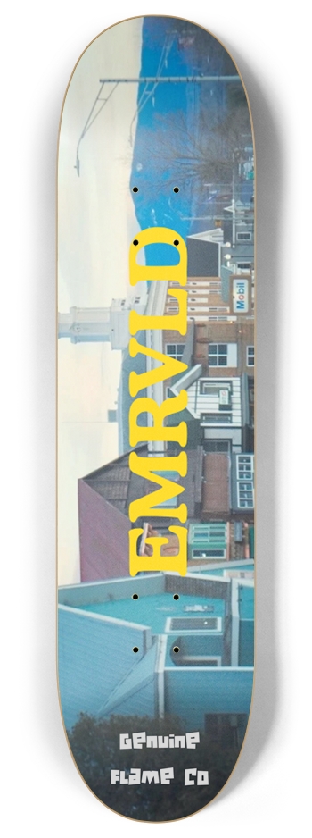 EMRVLD ''PLACID" Pro Board #1 8 Inch Skateboard Deck