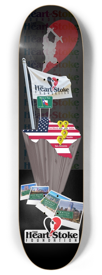 MDM HOS 01 8 Inch Skateboard Deck