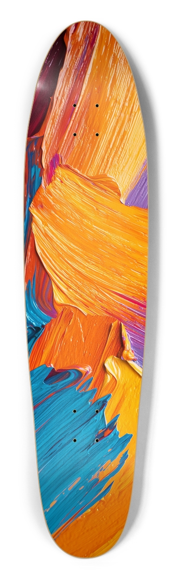 color Longboard Longboard Shape