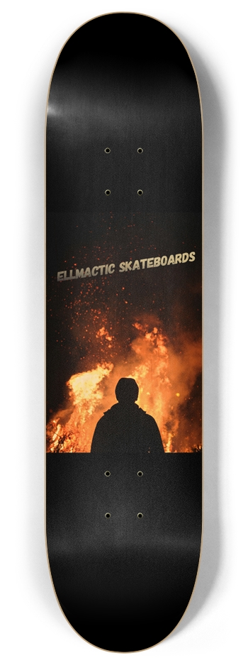 Into the fire 8 Inch Skateboard Deck