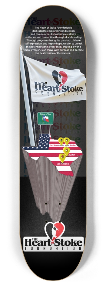 MDM HOS 05 8 Inch Skateboard Deck