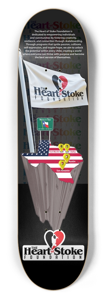 MDM HOS 07 8-1/2 Skateboard Deck