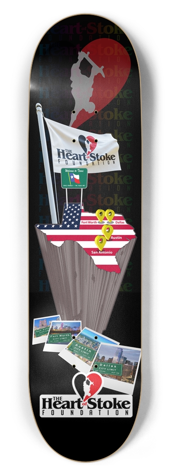 MDM HOS 03 8-1/2 Skateboard Deck