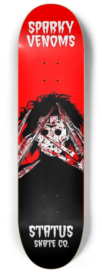 Sparky Scissorhands 8-1/4 Skateboard Deck