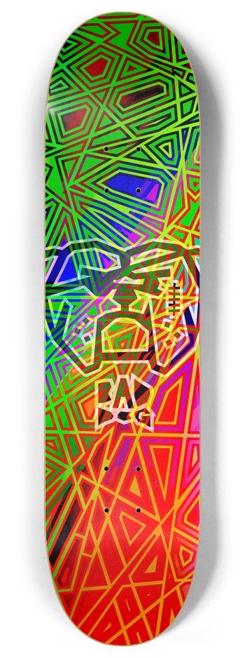 Bad Dog Tangents No. 1 8 Inch Skateboard Deck
