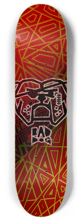 Bad Dog Tangents No. 7 8 Inch Skateboard Deck
