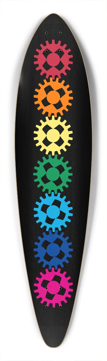 gears Longboard Pintail Longboard
