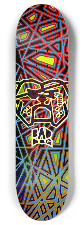Bad Dog Tangents No.8 8 Inch Skateboard Deck