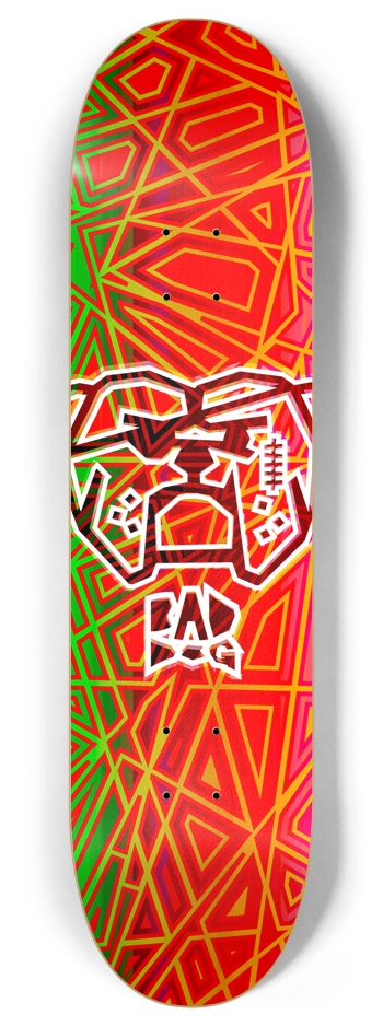 Bad Dog Tangents No. 3 8 Inch Skateboard Deck