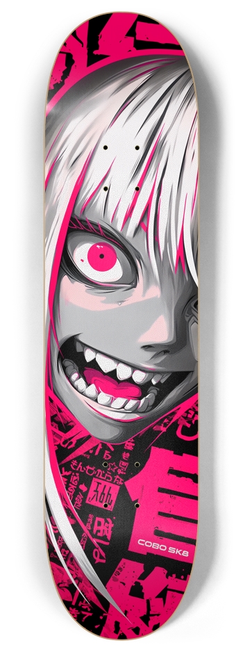 Isamu Attack Skateboard 8 Inch Skateboard Deck