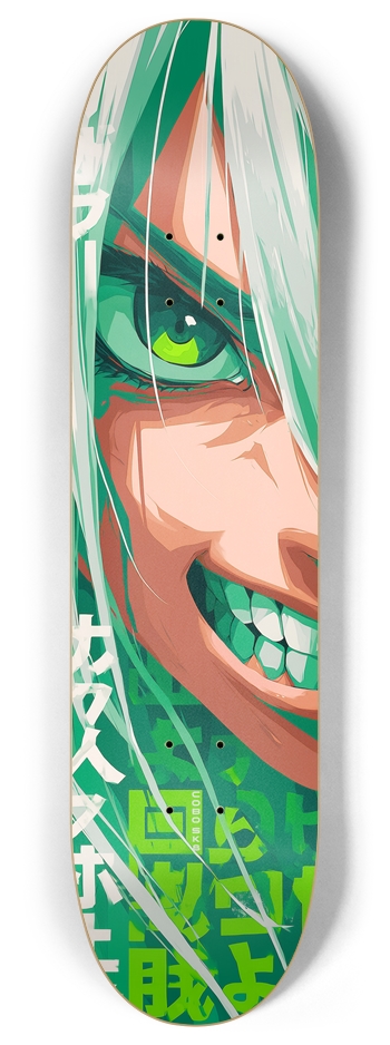 Takeo Attack Skateboard 8 Inch Skateboard Deck