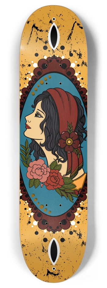 Traditional 1.3 8 Inch Skateboard Deck