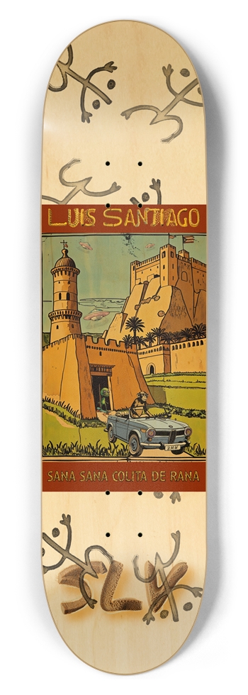 Luis Santiago - 850 Sana Sana 8-1/2 Skateboard Deck