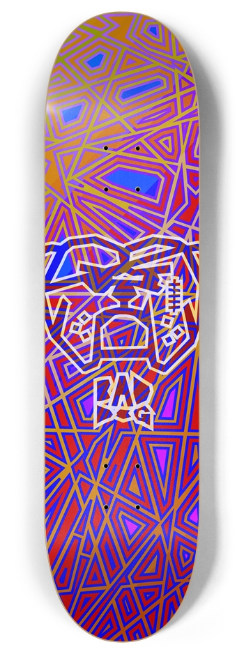 Bad Dog Tangents No. 11 8 Inch Skateboard Deck