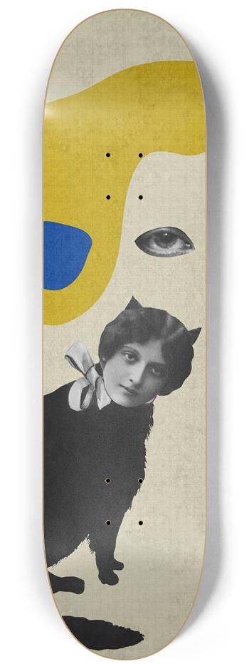 Gloria Cat 8-1/4 Skateboard Deck