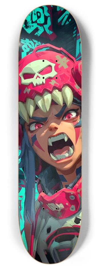 Hanako Manga Tribe Skateboard 8 Inch Skateboard Deck