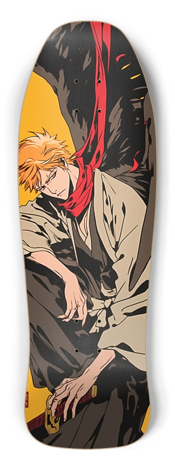 Kurosaki ichigo custom Skateboard Shredder Shape