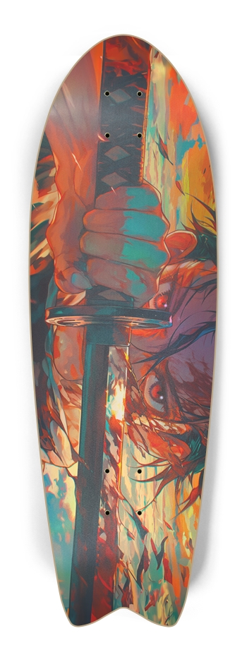 aw Skateboard Fish Tail